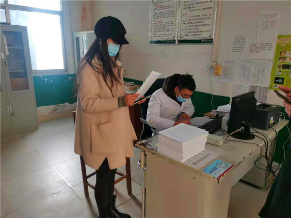 唐河县昝岗乡开展重点人群新冠疫苗接种工作