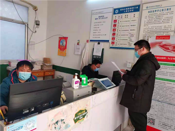 唐河县昝岗乡开展重点人群新冠疫苗接种工作