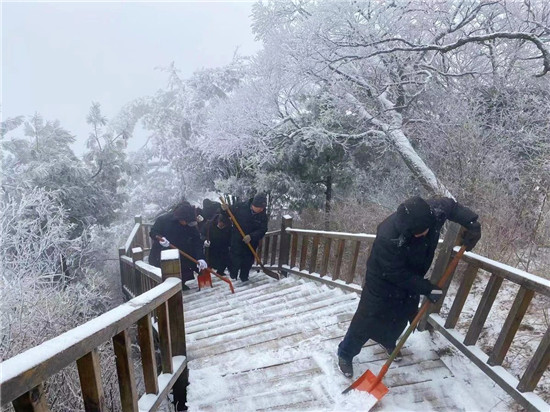 2021年首雪后的老君山，再次惊艳了整个冬天！