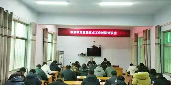 正阳县熊寨镇召开党建暨重点工作述职评议会