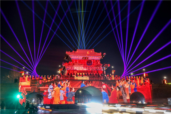 “大宋中国年·城墙灯光秀” 春节期间在安远门（北门）精彩呈现