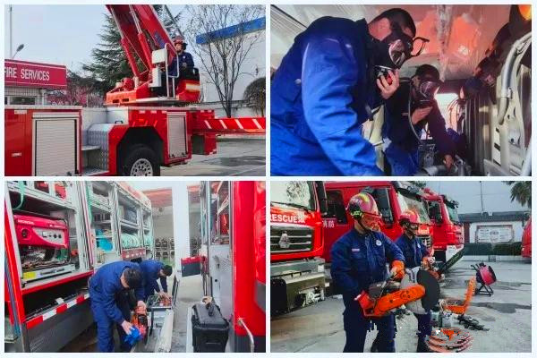 南阳消防支队圆满完成春节消防安保任务