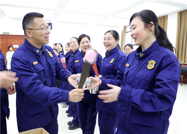 河南油田消防保卫中心开展“庆三八 展风采”系列活动