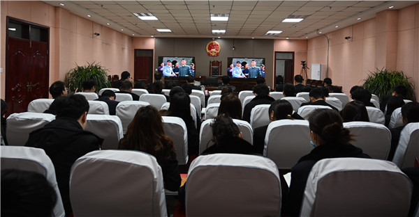 南阳高新法院开展政法队伍教育整顿集中封闭学习