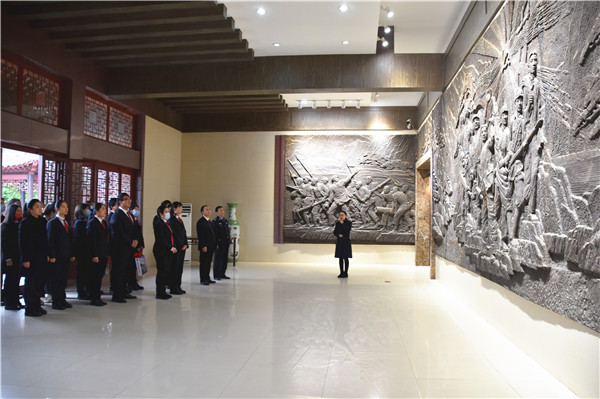 桐柏县法院开展队伍教育整顿暨红色主题党日活动