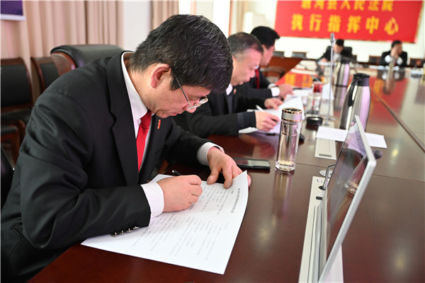 唐河县法院：吹响教育整顿“集结号” 打好学习教育“组合拳”