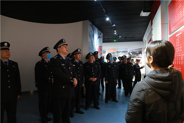 邓州市公安局组织民警到彭雪枫纪念馆开展红色教育活动