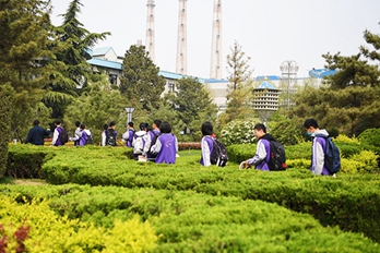 安阳:绿色钢厂研学游