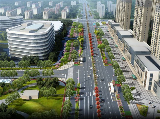 郑州市金水区“一环十横十纵”道路综合改造工程成效显著