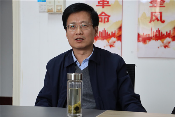 刘中青莅临南阳宛城区法院指导调研队伍教育整顿工作