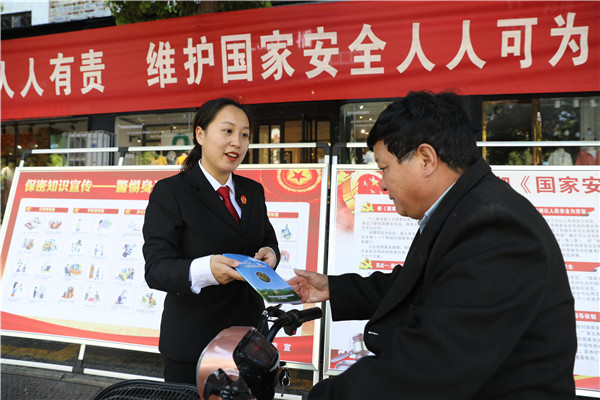 内乡县法院开展国家安全教育日普法宣传活动