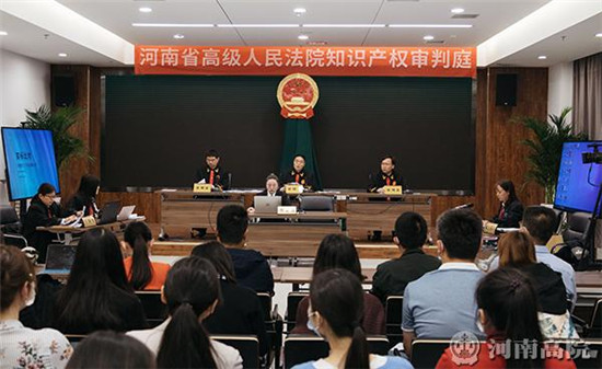 河南省法院民三庭巡回审理“两扇门”商标纠纷案