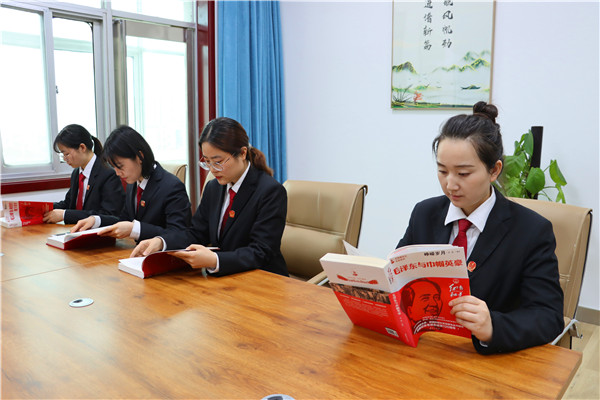 南阳宛城区法院开展“世界读书日”读书分享活动