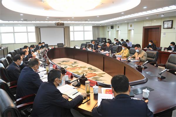 平顶山市委统战工作领导小组全体（扩大）会议召开 周斌主持并讲话