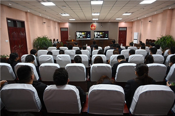 发扬“五四”精神 谱写青春华章——南阳高新区法院召开五四专题活动