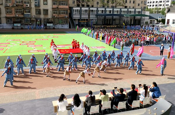 郑州二七区京广路小学庆祝中国共产党成立100周年“重走长征路”运动会