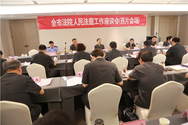 南阳中院在镇平县召开全市法院（西片区）人民法庭工作座谈会