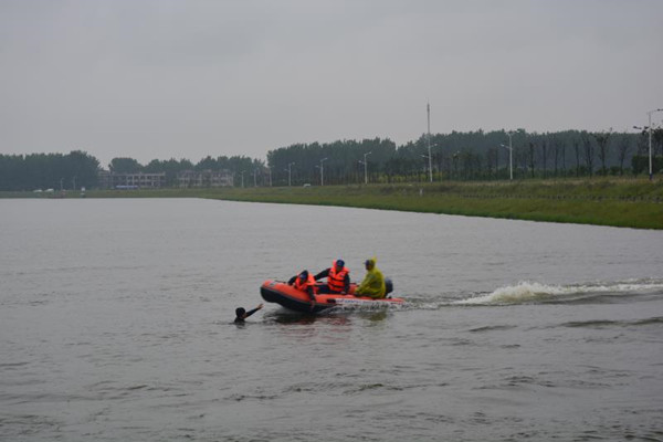 邓州市水利局：防汛抢险应急演练忙