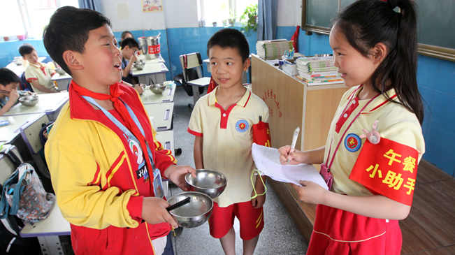 焦作：“今天我有好好吃饭，一粒米不剩!”