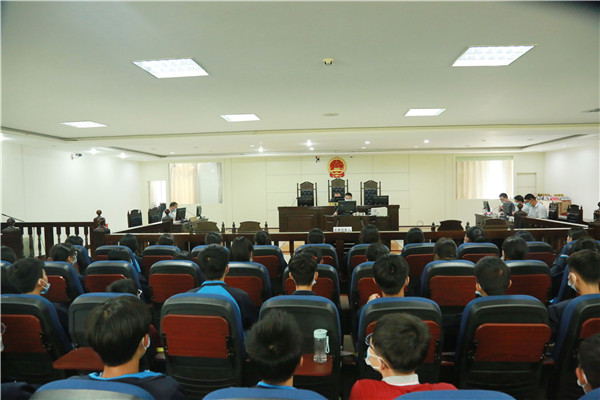 镇平县法院开展“与法同行 护佑成长”开放日活动