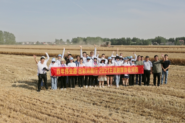 汝南县板店乡:三夏生产收麦忙 品质好价儿更好