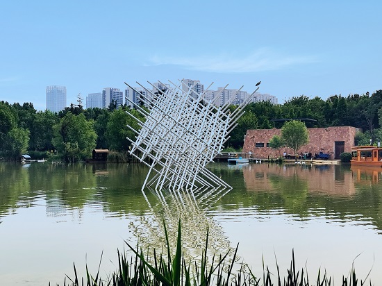 郑州市雕塑公园：把艺术搬进大自然 把大自然带进市民的生活里