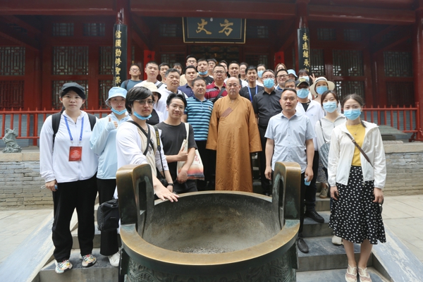 主流融媒体看河南采访团夏日谒少林，再续禅宗祖庭缘分