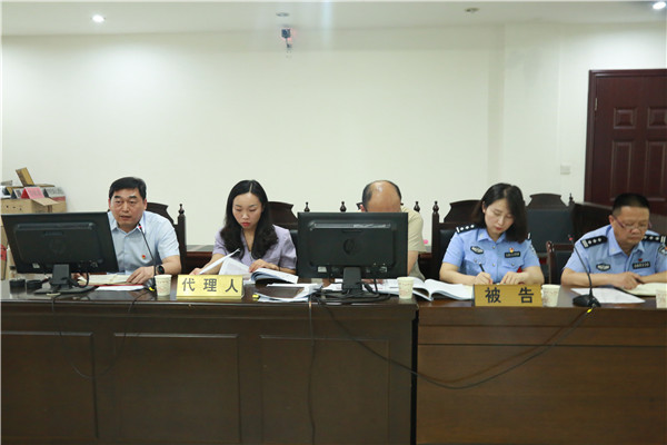 镇平县法院审理“民告官”案 行政首长出庭应诉共推法治建设