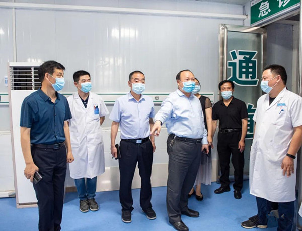 唐河县人民医院接受河南省三级创伤中心专家组评审验收