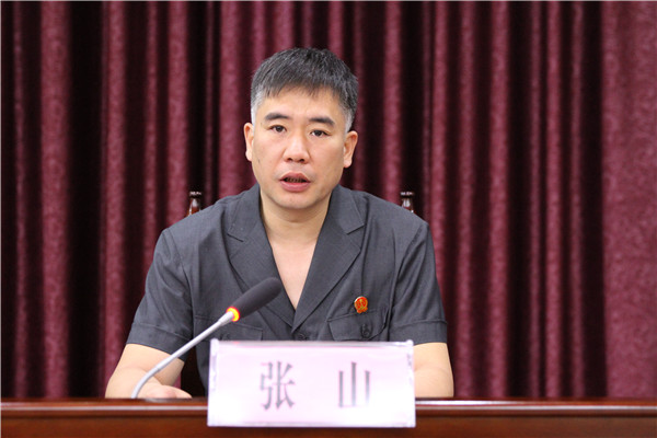 社旗县委第一巡察组召开巡察县法院党组反馈会议