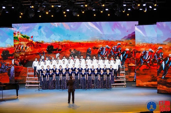河南省直律师事务所举行庆祝中国共产党成立100周年歌唱比赛