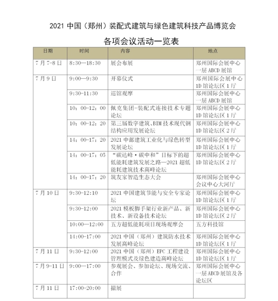 建筑新时代 建造新未来 2021中国（郑州）筑博会隆重开幕