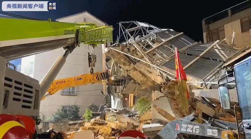 最新！江苏四季开源酒店辅房发生坍塌 8人遇难，9人失联