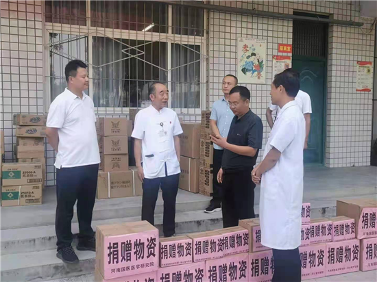 心手相连，中医有爱 河南国医医学研究院驰援新乡赈灾义诊义捐