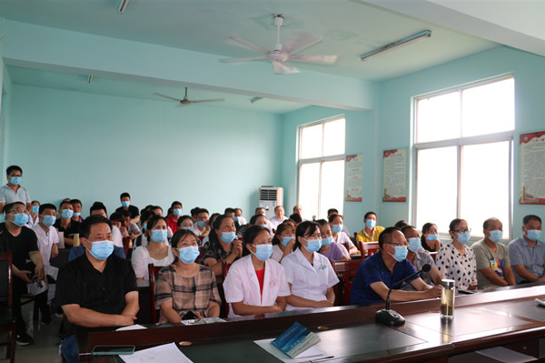 邓州市林扒镇卫生院举办院内感染及疫情防控培训