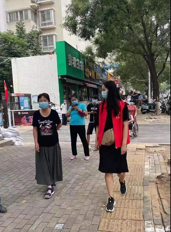 郑州市中原区新阶层志愿者增援疫情防控工作