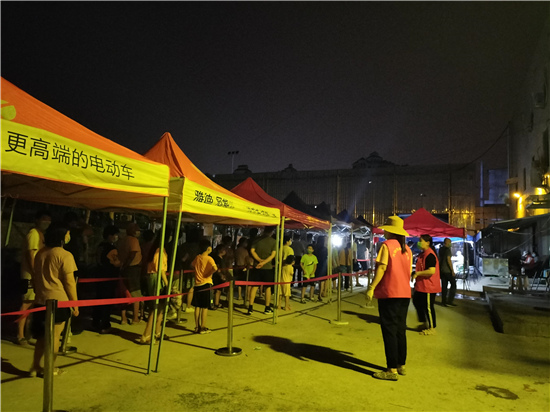 志愿服务战疫情 高新区市场监管人助力疫情防控工作