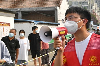 商丘夏邑：志愿者在行动