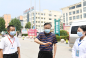 宁陵县委书记马同和慰问抗疫一线的医务人员