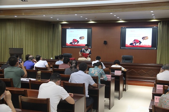 省委统战部举办红十字应急救护知识技能讲座