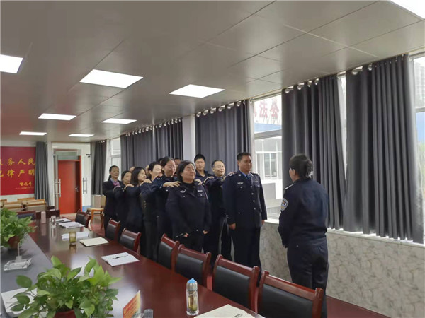 邓州市公安局组织心理健康服务团队到基层派出所开展心理健康辅导活动