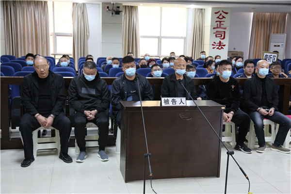 镇平县法院公开开庭审理一起恶势力犯罪集团案