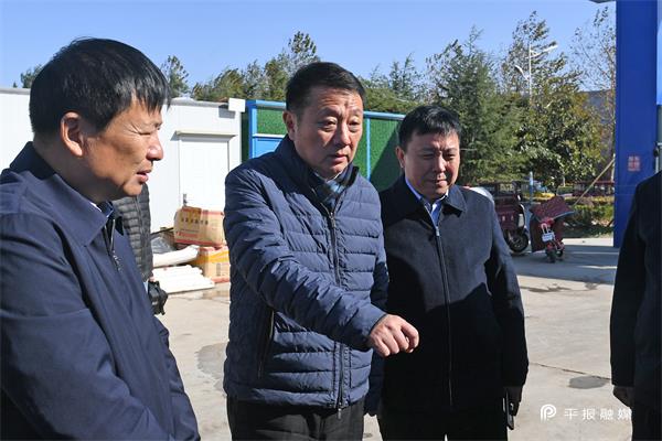 平顶山市市长赵文峰到郏县调研防灾减灾、项目建设等工作
