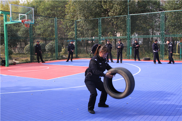 社旗县法院开展“实战化训练”打造过硬法警队伍