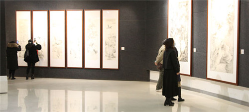 古意清雅 白金尧画展在郑州美术馆举办