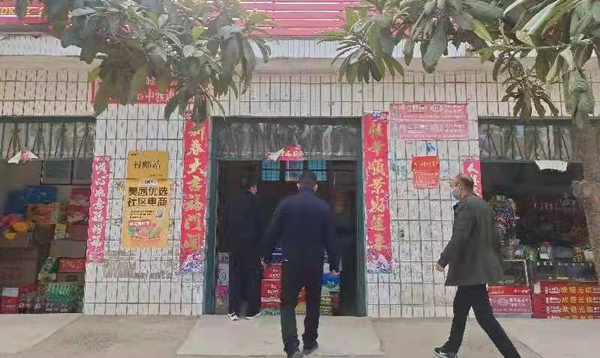 邓州市夏集镇开展禁售禁放烟花爆竹取得了阶段性成效