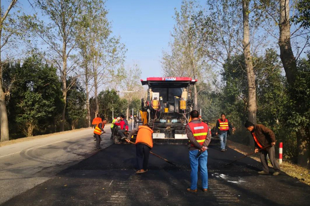 邓州G207线养护修复、S243线公路改造项目顺利完工