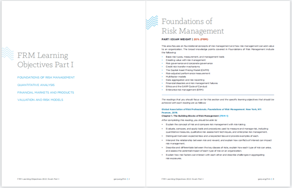 昨天！2022年FRM考纲新鲜出炉，速来领取！
