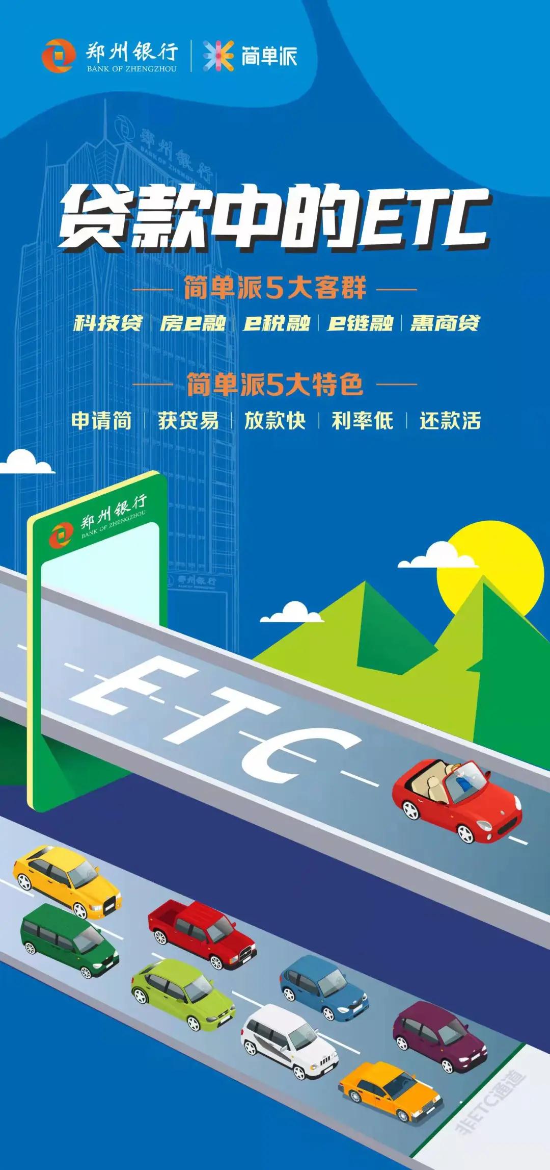 “贷款中的ETC”——郑州银行“简单派”品牌SLOGAN新年焕新