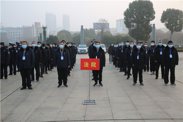淅川县法院积极参与疫情防控应急处置演练